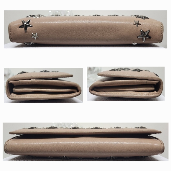 JIMMY CHOO Star Stud Leather Wallet ****SALE SALE SALE**** - Picture 4 of 15